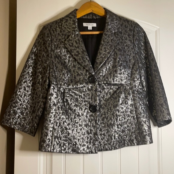 Joan Rivers Black/silver Blazer